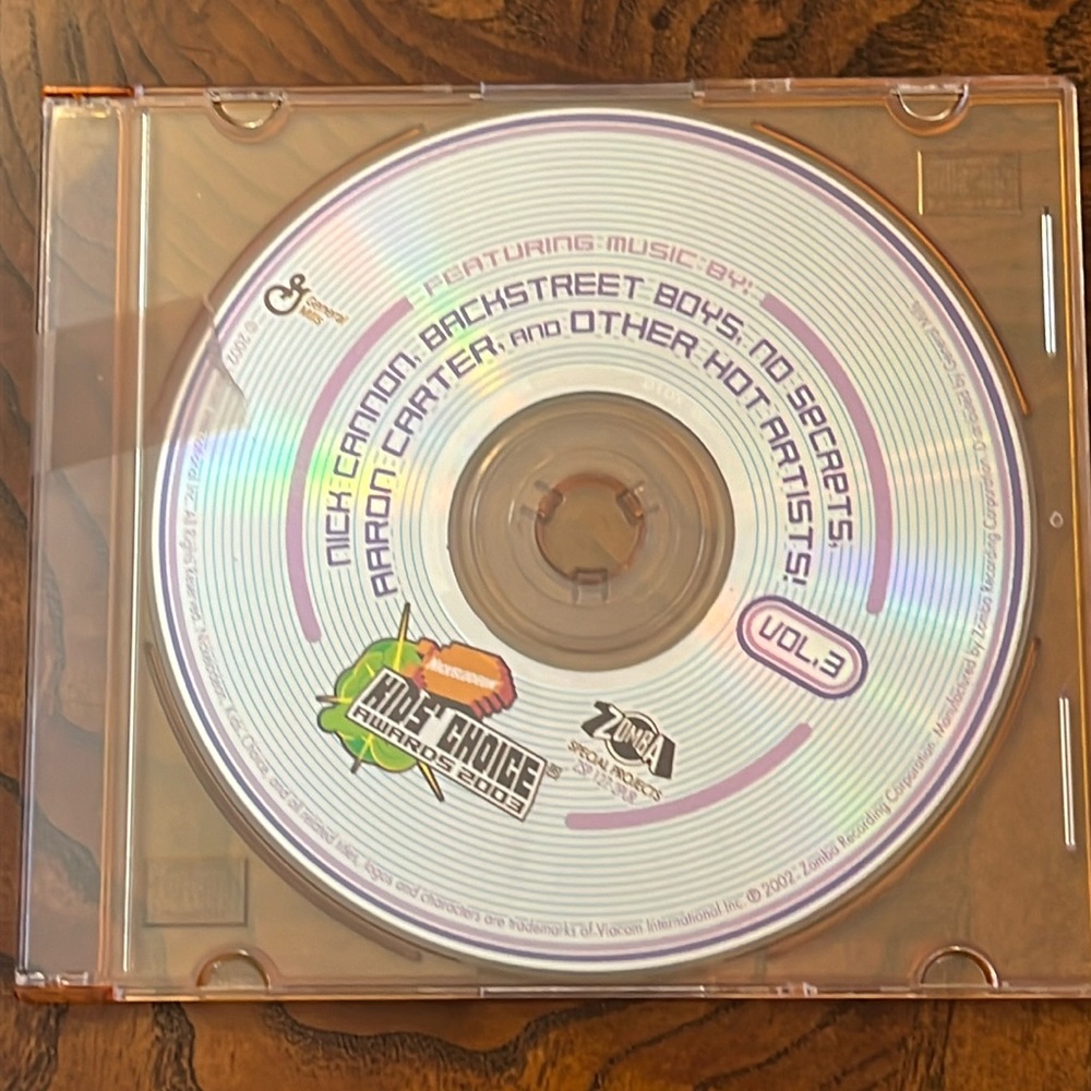 Kids Choice Awards 2003 ~ Disc ~ Vol 3